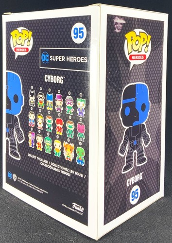 Pop Cave 2017 abovedada - DC Super Heroes: Cyborg brilla en la oscuridad - Fedex gratis - Imagen 8 de 12