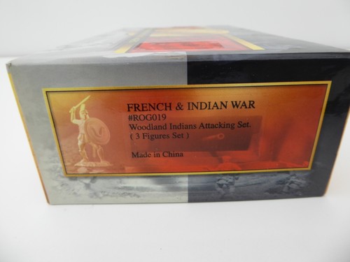 CONTE COLLECTIBLES ROG019 WOODLAND INDIANS ATTACKING SET - Picture 9 of 9