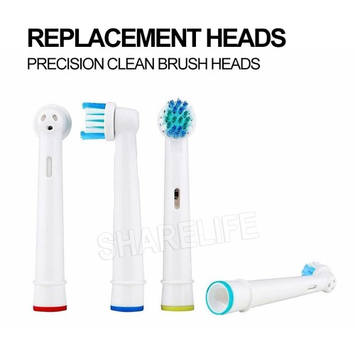 20x Electric Toothbrush Heads For Oral B Compatible Replacement Brush Precision - Picture 4 of 12