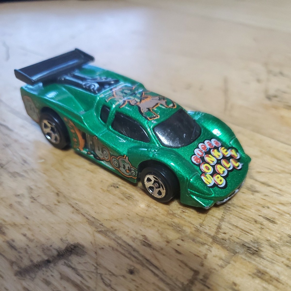 大きな取引 Vintage Dyecast Ball Monkey Super 1988 Mattel Wheels Hot ミニカー