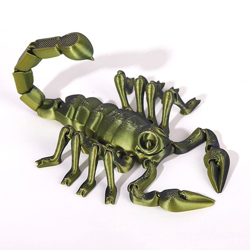 3D Printed Scorpion Simulation Toy Movable Retractable Joints Creative Model - Photo 13/27