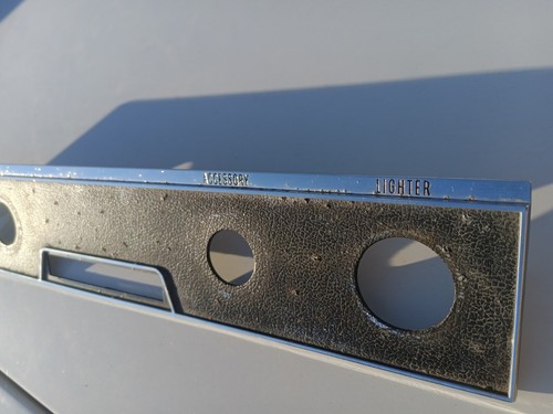 ๐ฅ๐ฅ1965 65 Buick GS Skylark Sportwagon Dash Speedo Cluster Accessory Plate OEM - Picture 2 of 7