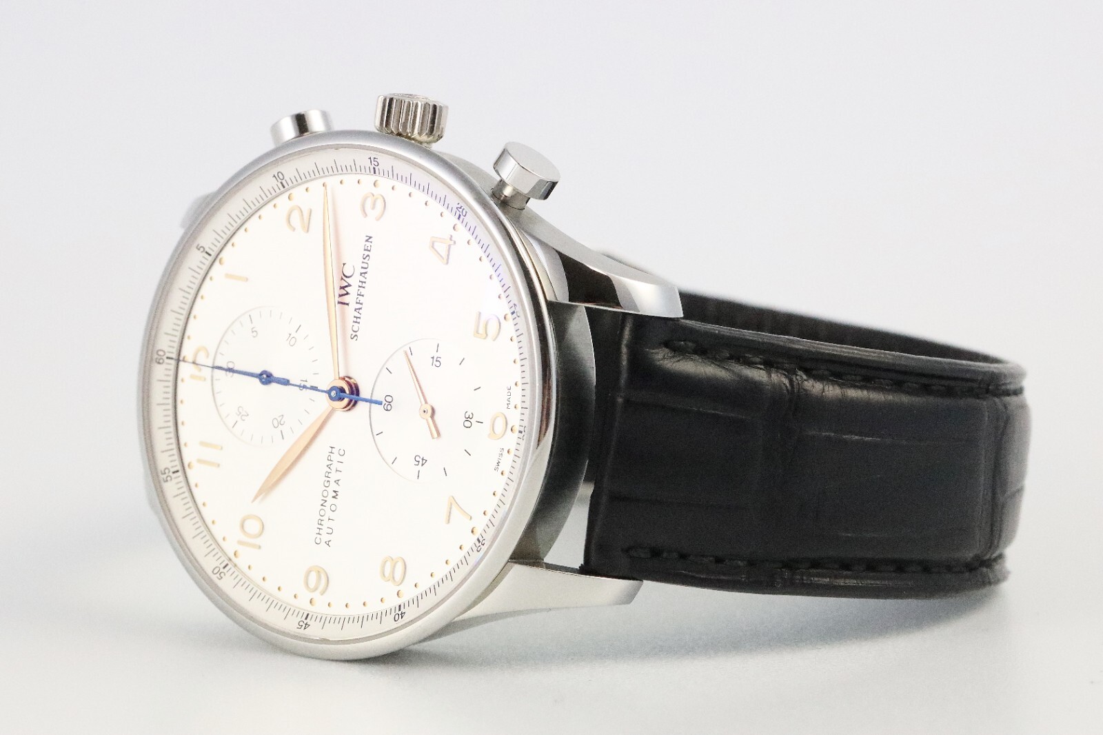 Bild 5 - IWC Chronograph Portuguese Automatik 41mm 371401 B&amp;P Dif22301 AVS18052 X