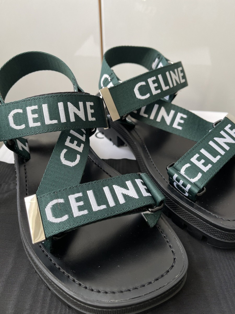 CELINE セリーヌ サンダル 黒 EU37(23.5cm位) 4601825Y0056 CELINE セリーヌ サンダル 黒 EU37(23.5cm位) 4601825Y0056