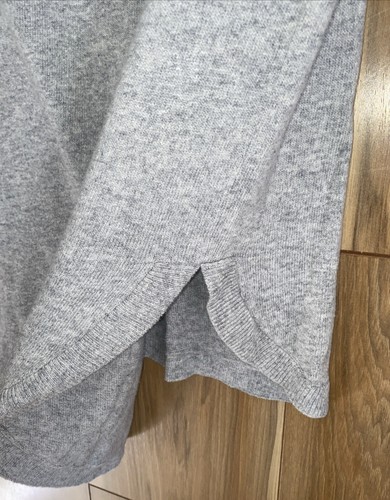 Chelsea28 Sweater Womens XS Gray Knit Turtleneck Pima Cotton Blend Pullover Soft - Picture 7 of 9