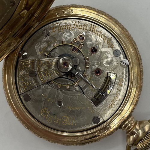 Elgin 21J Pocket Watch NICE CASE! - Picture 4 of 19