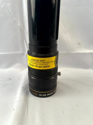 Vintage Golden Navitar 70-125mm f/2.8 Slide Projection Lens Black - UNTESTED - Picture 4 of 6