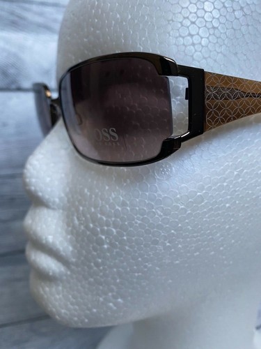 HUGO BOSS New NWOT 2005 Women Sunglasses HB11859 OL & BR w/ Case (57-18-130) - Picture 8 of 18