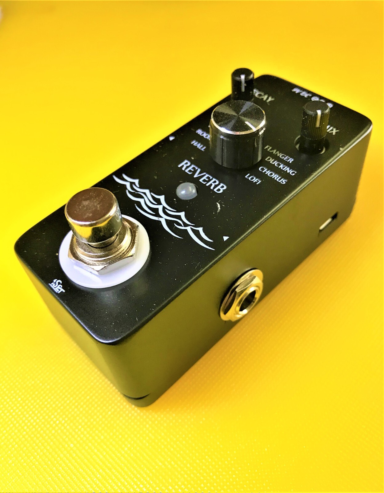 ISET Digital Reverb guitar effects pedal with true bypass eBay