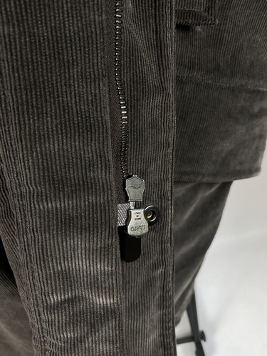 Corneliani Very rare velvet Corduroy Zip Oversize Coat Jacket Size 50 - Picture 9 of 14