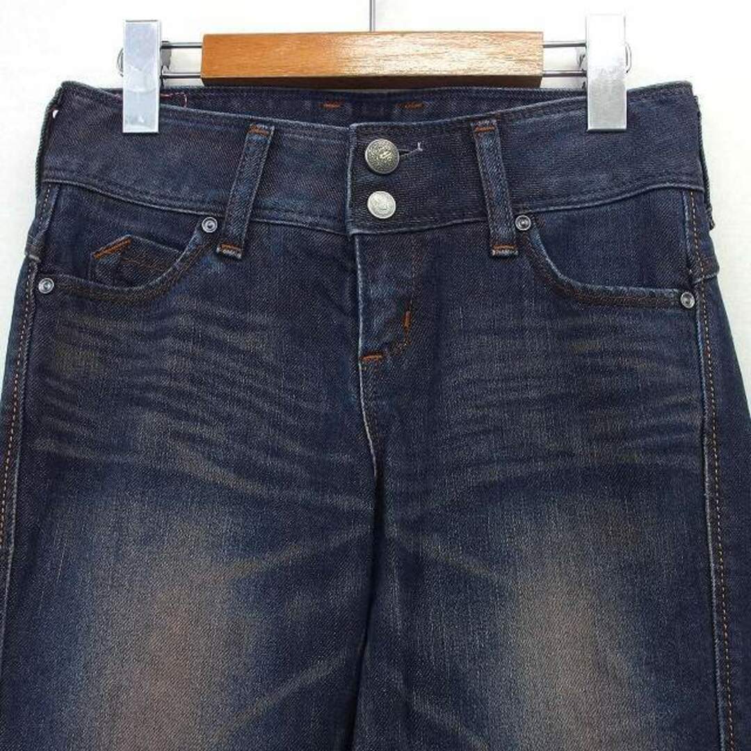 Big John Jeans Denim Pants Boot Cut Low Rise Wrinkled Cotton Big John Jeans Denim Pants Boot Cut Low Rise Wrinkled Cotton