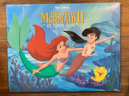 Disney Little Mermaid 2 Return to the Sea, Set of 4 Lithographs - Picture 1 of 2