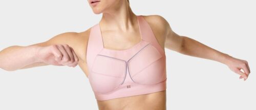 Sweaty Betty Zero Gravity Sport BH PINK, Running Gym Größe 32C