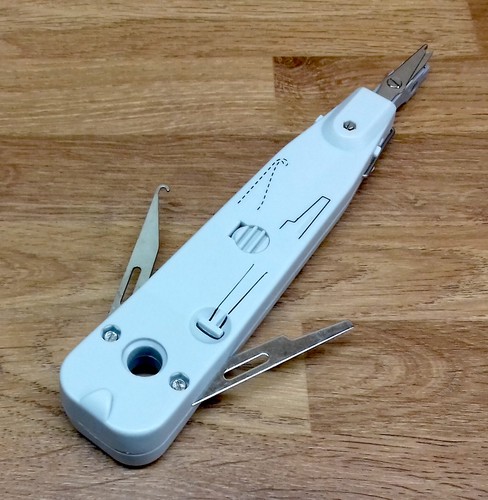 Ultima 2A IDC Insertion Punch Down Tool BT Telephone Socket Network Krone RJ45 - Picture 3 of 4