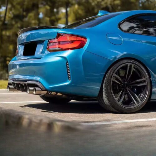 Real Carbon Fiber Rear Bumper Diffuser Lip Factory For BMW F87 M2 Coupe 16-20 MP - Picture 4 of 14