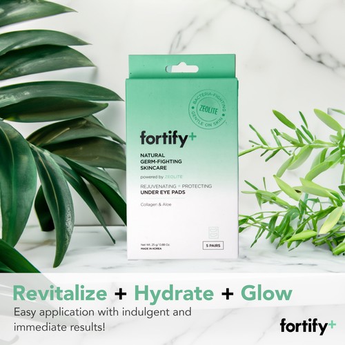 Fortify Firming Under Eye Masks W/ Collagen & Aloe, 5 pairs - Picture 7 of 12
