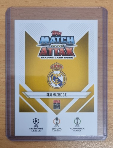 2024-25 Match Attax - UEFA Foil Card - ENDRCK - REAL MADRID #132 - Picture 2 of 3