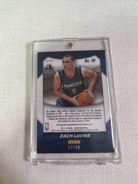 nbaカード Zach LaVine RC auto SELECT /49 Nba Card Zach Lavine Rc Auto Select /49 | eBay