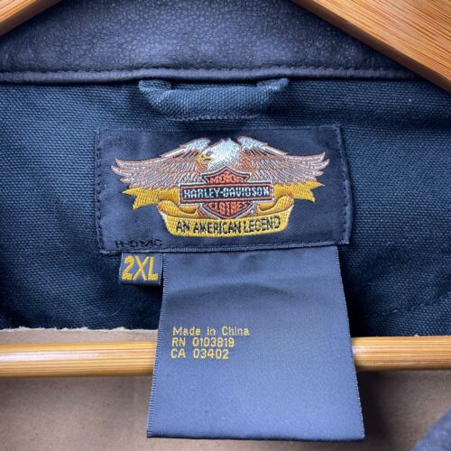 Chaqueta de Colección Harley Davidson Detroit Adulto 2XL Motociclista Abrigo de Trabajo de Montaje - Imagen 14 de 17