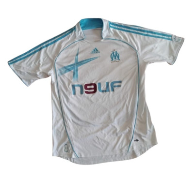 N9UF jersey Olympique Marseille White Men T Shirt By adidas