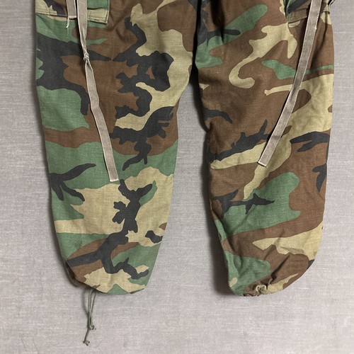 Vintage Cold Weather Feldhose M 34x28,5 grün braun Tarnhose Cargo 2001 - Bild 7 von 15