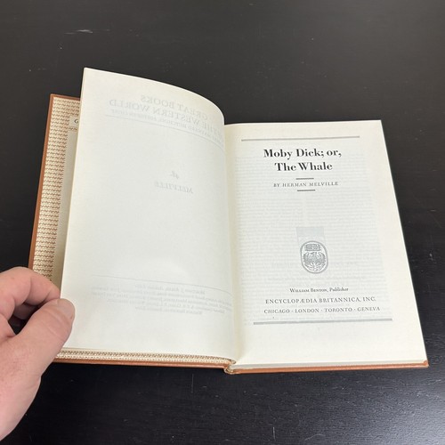 Herman Melville - Vol. 48 - Britannica Great Books of the Western World - 1952 - Imagen 9 de 9