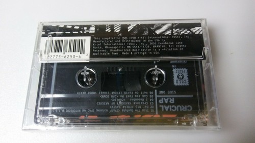 Crucial Rap Cassette Tape New Sealed 1998 Trapp Feat 2Pac Notorious BIG Naughty  - Picture 2 of 5