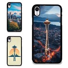 For iPhone XS 11 12 13 14 15 16 Pro Max Hard Case US Seattle Space Needle
