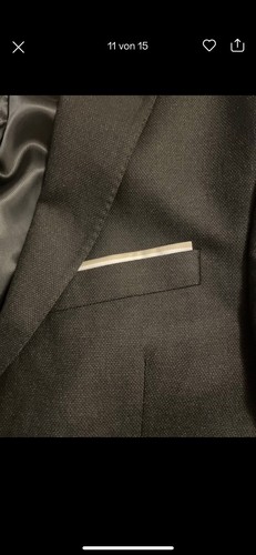 Herren Anzug Zara 48/40 Anthrazit - Bild 5 von 12