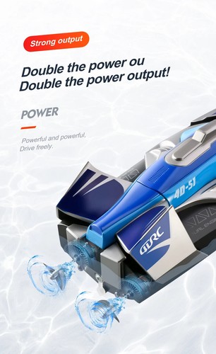 Wireless Electric Long Endurance High-Speed Speedboat Water Model Children Toy - Picture 14 of 24