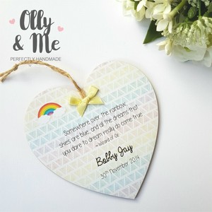 personalised rainbow baby gifts