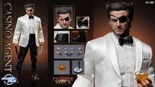 Soosootoys SST-082 1/6 Casino Agent Logan Collectible Male Action Figure Model