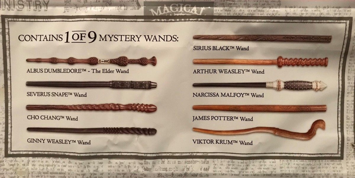 Harry potter wand mystery cheap box