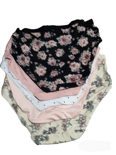 Nanette Lepore 5-Pack Underwear Panties Set Plus Size 1X Womens Multi colored - Picture 2 of 4