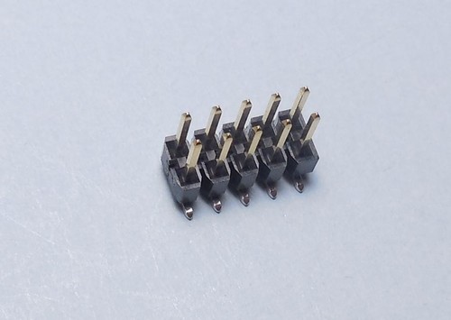 Qty(10) NOS Samtec TSM-105-01-S-DV Board-To-Board Header 10-Pin 2-Row Gold SMT - Picture 4 of 6