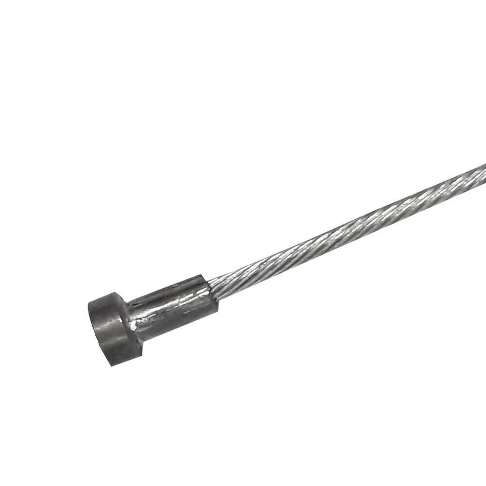 Cavo Frizione testa Pera Fungo x Yamaha + morsetto serra Filo acciaio 2 mm x 2 m - Immagine 3 di 4