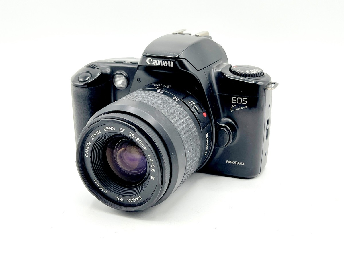 Canon Rebel XS, EOS Kiss Panorama or EOS 500 w/ 35-80mm EF Auto