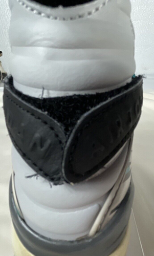 Nike Air Jordan 8 South Beach White Retro White Men's Shoes Sneakers Size 5.5Y - Picture 14 of 21