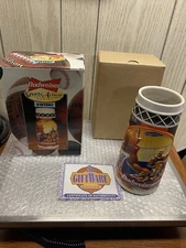 Budweiser Sports Action Series Swish Vintage Basketball Stein,  BOX and COA 1998