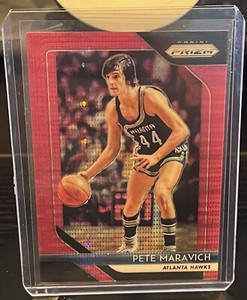 Pete Maravich 2018-2019 Panini Pink Pulsar Prizm #28/42 Card 255