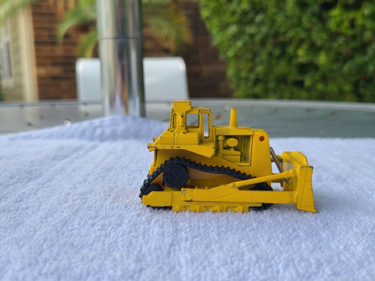 1979 Hot Wheels Cat Bulldozer Yellow eBay