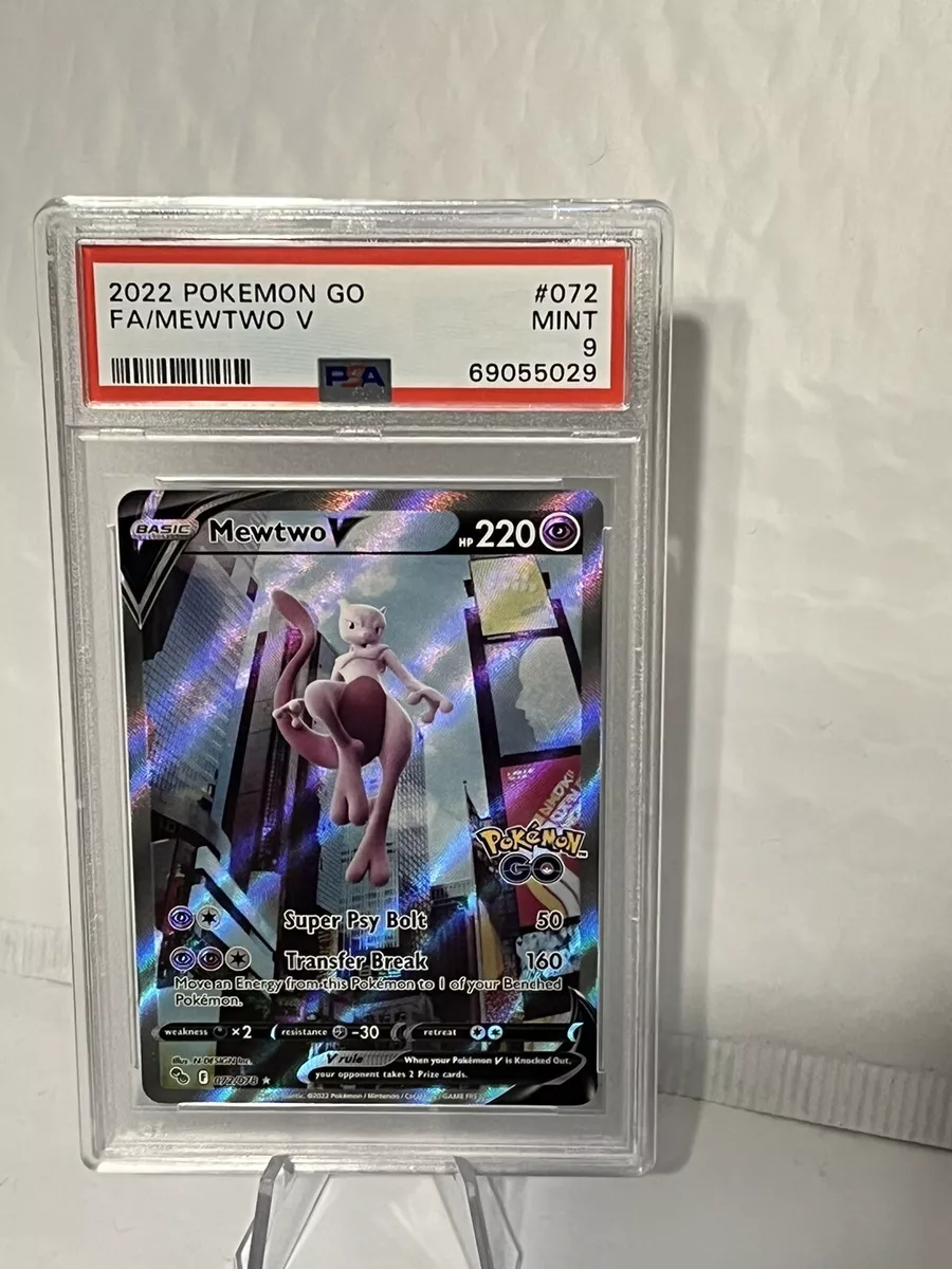 Pokemon Go Mewtwo V Full Art 72/78