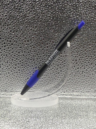 McKenzie Health System Michigan MI Hospital Black Blue Advertising Ballpoint Pen - Picture 10 of 10