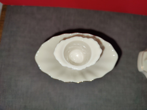 2 Lenox Millennium Collection Candle Sticks Candle Holder Made In U.S.A - Picture 6 of 16
