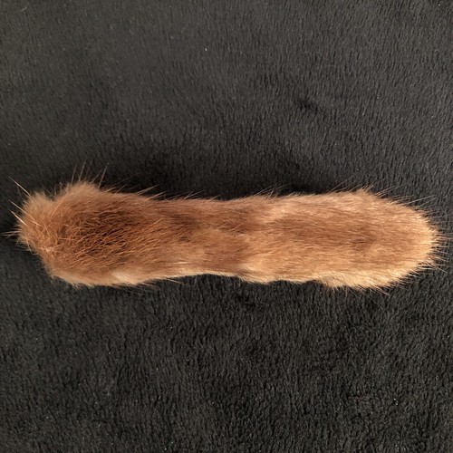 Made In France Fur Hair Clip Vintage Jewelry 60s 70s 80s