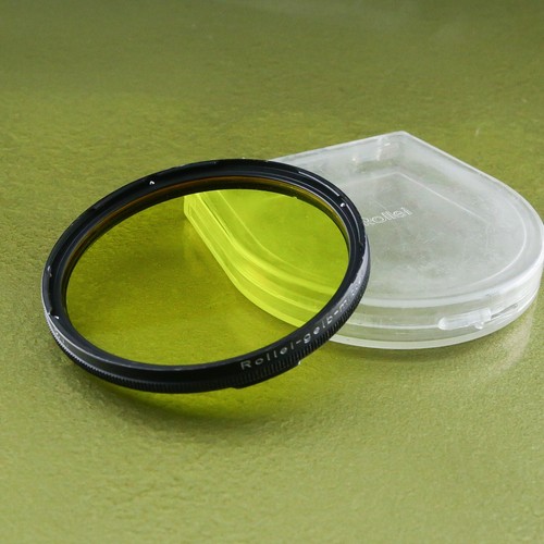 ROLLEI R VI Bay Medium Yellow -1,5 HELIOPAN GERMANY Slim 6 #05 ☆☆☆