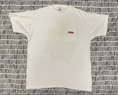 VINTAGE 1990s Marlboro Rodeo State Fair XL Pocket T-Shirt | eBay