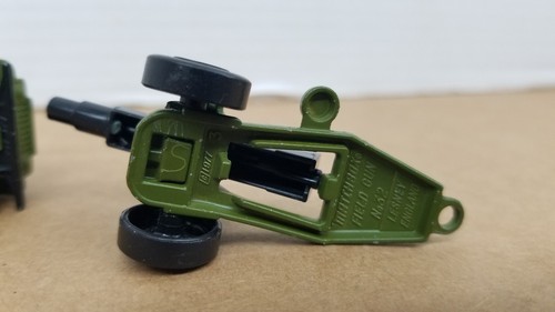 VTG 1976 Matchbox Sleet N Snow Army Jeep & Pull Behind Field Gun Nice Clean L4 - Picture 6 of 7