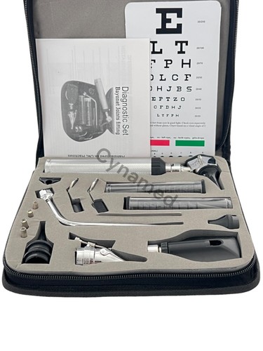 Otoscopio médico humano y veterinario oftalmoscopio otorrinolaringológico examen de diagnóstico - Imagen 6 de 10