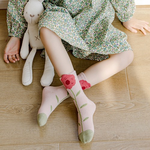 Children Socks Set Boy Girl Flowers Robot Rabbit Cat Space UK Seller Christmas - Picture 4 of 30
